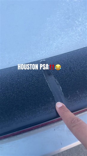 Houston Weather Surprise: Ice in the Winter!