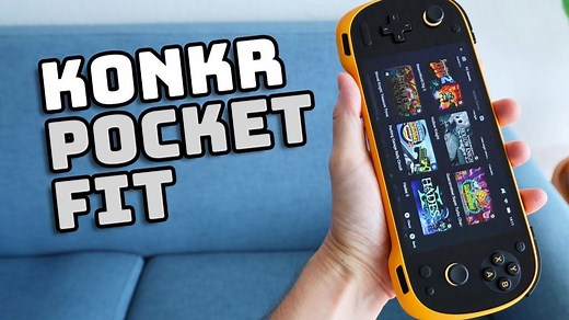攻氪 KONKR Pocket Fit 安卓掌机评测 | 作者 Retro Game Corps