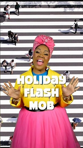Join Mama Cheryl For An EPIC HOLIDAY FLASH MOB!!🤩🎄🎶
