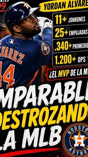 YORDAN ÁLVAREZ IS DESTROYING THE MLB 🇨🇺😱🔥 IS HE THE MVP RIGHT NOW? #cuba #yordanalvarez #mlb2026