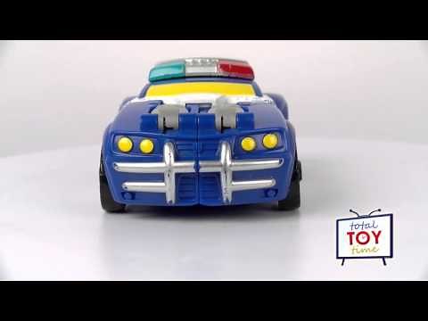 Transformers Rescue Bots Chase Police Bot Car Playskool Heroes 4K