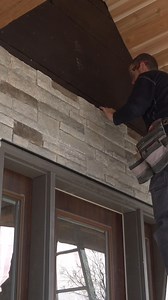 25K views · 243 reactions | Installing Versetta Stone Veneer #stoneveneer #outdoorsiding #stone #installation | MR Post Frame | Facebook