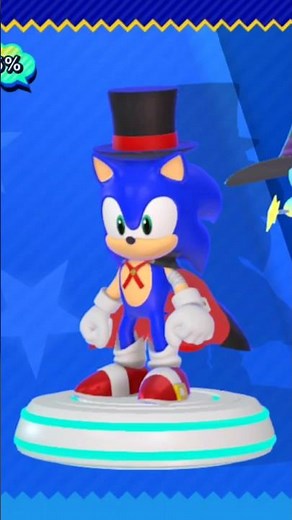 Vampire Sonic / Skin Short Showcase / Sonic Rumble #sonicrumble #skinshowcase