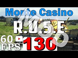 R.U.S.E (Mod) // 3vs3 Schlacht um Monte Casino #130 // 1080p 60FPS (German/Deutsch)
