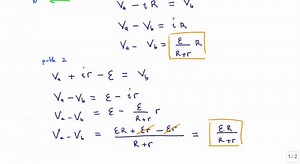 6.13 Potential difference between two points in a circuit