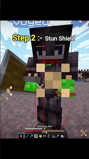 How to stun slam (re-edit) #minecraft #minecraftpvp #minecrafttutorial