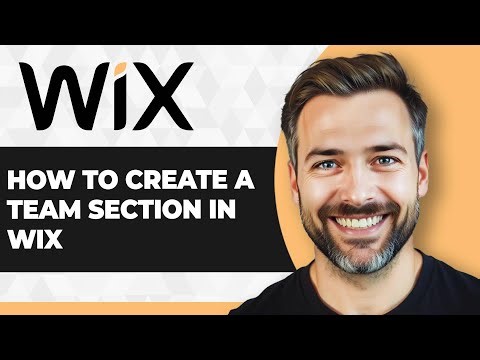 How to Create a Team Section in Wix (Step By Step) (2025 Guide)