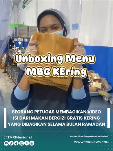 Makan Bergizi Gratis Selama Ramadan untuk Siswa