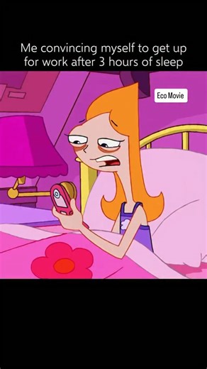 Eco Movie on Instagram: "🥱 Interesting Fact: Phineas and Ferb (2007) — Candace Flynn’s character design, specifically her long neck and frantic movements, was intentionally created to emphasize her high-strung personality and constant state of agitation. This iconic “walking while wrapped in a blanket” scene was so relatable that it sparked a massive wave of memes, even though the creators originally intended it to be just a minor gag about her obsession with busting her brothers. The creators,