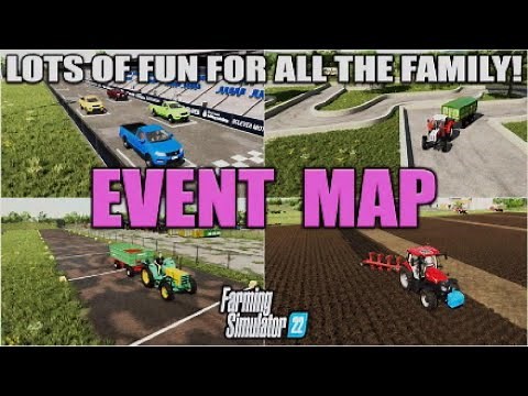“EVENT MAP” FS22 | MAP TOUR! NEW MOD MAP | Farming Simulator 22 (Review) PS5.