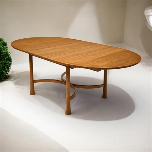Ercol Saville Dining Table Extending Light Finish 926 Seats 8+ FREE UK Delivery - Etsy UK