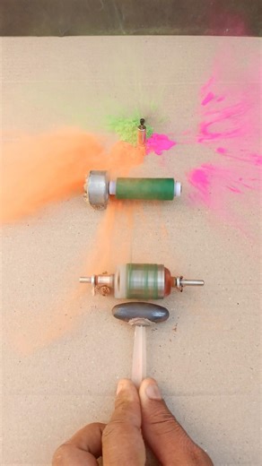 मिनी ड्रोन मोटर घूमर गुलाल उड़ाया • Dc motor New project