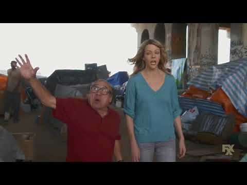 Always Sunny - Frank REALLY wants to say the n-word