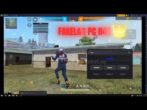 FAKE LAG PC H4X👑 | Freeze + Ghost + Telekill Antiban💯 | FF OB53