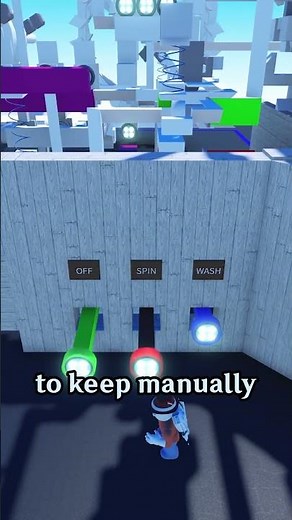 Mechanical WASHING MACHINE in Roblox Plane Crazy! 👕⚙️ #planecrazy #roblox