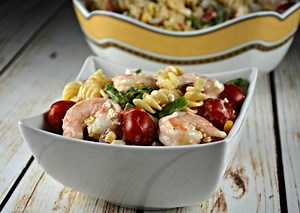 Creamy Shrimp Pasta Salad
