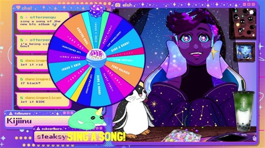 sick alien eats cosmic soup | ENVtuber