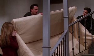 Courteney Cox Posts a Callback to the Classic 'Pivot!' Scene from 'Friends'