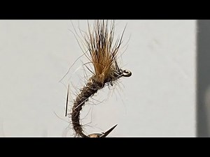 Tying a Deer hair emerger DHE fly Bob Wyatt