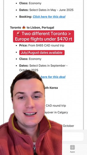 Affordable Flights from Toronto to Europe Under $470