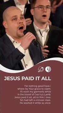 Jesus Paid it All | Chr. Koor Jigdaljahu #jigdaljahu #arjanwouters #jesus #lennartmoree #easter