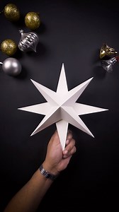 7.2M views · 167K reactions | A simple CHRISTMAS STAR out of PAPER?...