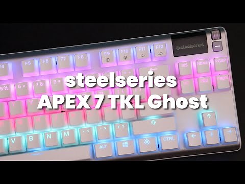 Steelseries Apex 7 TKL Ghost の開封 & 簡易レビューとApex Pro TKLとの比較 【 ゲーミングキーボード 】【 Gaming Keyboard 】
