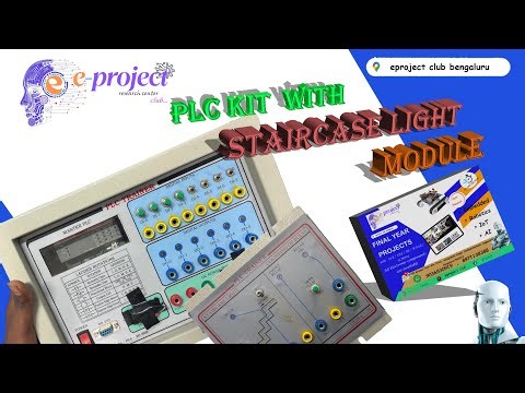 PLC with Staircase light module