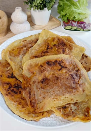 Recette de Mahajeb : Crêpes Algériennes Savoureuses
