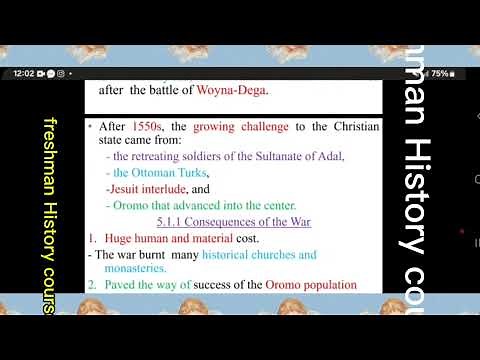 History freshman course unit 5 with Brief Explanation