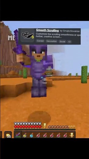 Smoothest Minecraft PVP Mods #minecraft #minecraftpvp #minecraftshorts