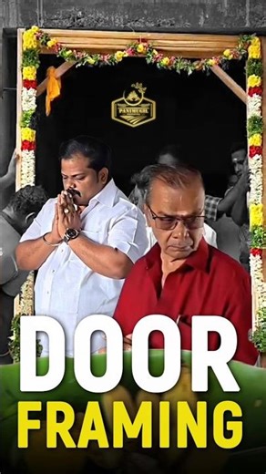 New Office Door Framing at Eliyarpathi | 22.12.25 #architecture #construction #panimugilproperties