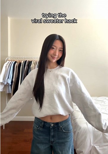 How to Easily Crop Your Sweater for a Stylish Look