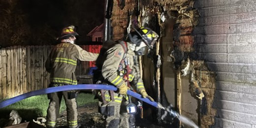 Firefighters extinguish garage fire at Clifton home