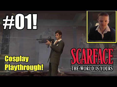 Tony Montana Survives The Mansion Shootout- Scarface The World Is Yours Part 1
