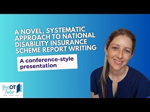 10 steps to NDIS report writing success - A conference-style presentation