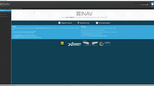 FPV第一视角驾驶航模（二十四）INAV Configurator 调参软件的升级