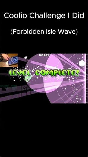 New Wave Challenge in GD #geometrydash #gd #challenge #wavechallenge #gdchallenge #hardlevel #gdwave