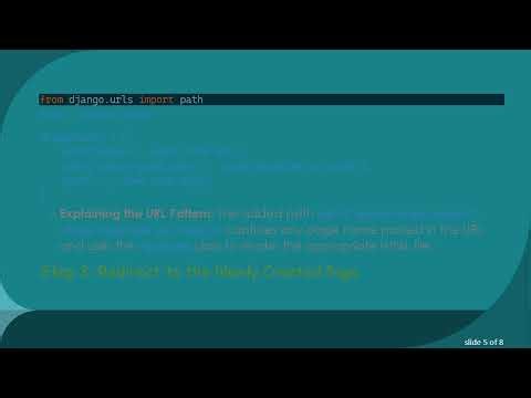 How to Dynamically Render New HTML Files in Django with Unique Names