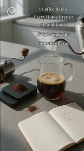 3 Coffee Ratios Every Home Brewer Should Know