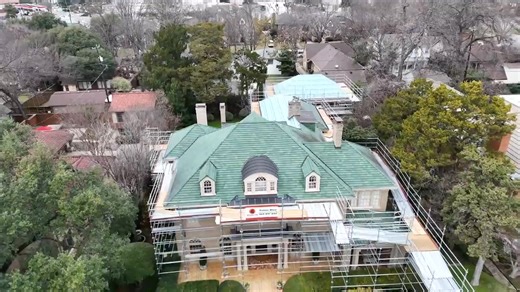 Our specialty division is back at it 👏 This time, restoring a historically preserved home right here in Dallas. Projects like this require precision, respect for the original craftsmanship, and a team you can trust—something we take seriously at Absolute Construction. Honored to help protect history while building for the future. 🏛️🔨 | Absolute Construction