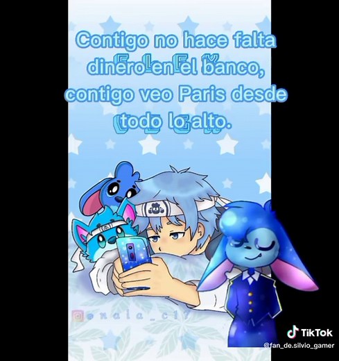 Flex con Silvio cantando