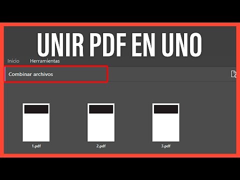 CÓMO UNIR PDFs en UN SOLO ARCHIVO y ORDENARLOS 🔴 - CON y SIN PROGRAMAS