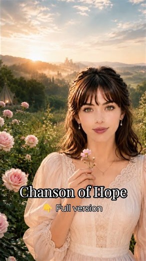 French Chanson of Hope and Peace 🌿 #shorts