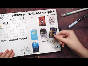 January 2025 Reading Journal Setup 💜