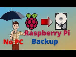 Backup your Raspberry PI 😲 to external drive. No PC required.