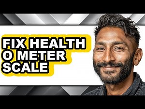 How to Fix Health O Meter Scale (full Guide)