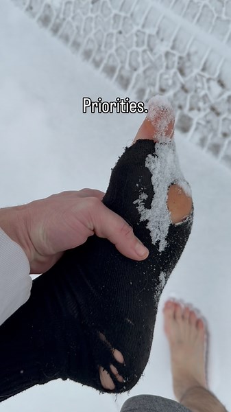 What’s more important? Truck or Socks?