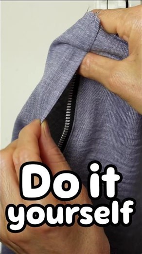sewing zipper on jeans: beginner guide! #diyfashion #sewinghacks