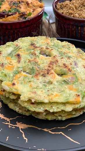 The Masala Akki Roti Recipe is a delicious spicy flat bread from karnataka that is made from rice flour, dill leaves and vegetables. Serve it along with a vegetable kurma or chutney for a delicious breakfast. https://www.archanaskitchen.com/masala-akki-roti-recipe-spicy-rice-flour-flatbread-recipe #AkSsp | Archana's Kitchen